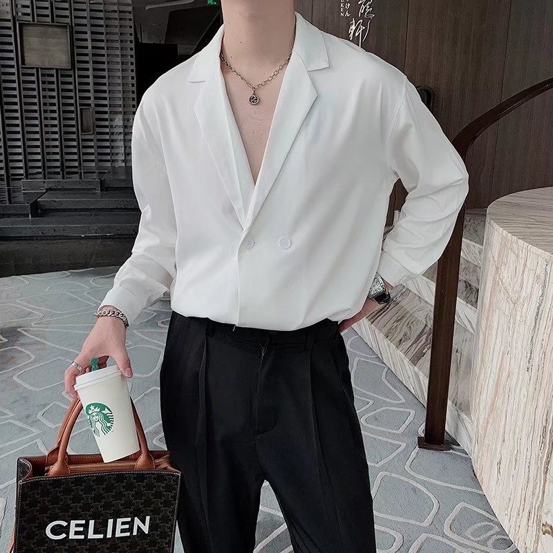 🔥พร้อมส่ง🔥เสื้อเชิ้ต สไตล์เกาหลี ( C30 )