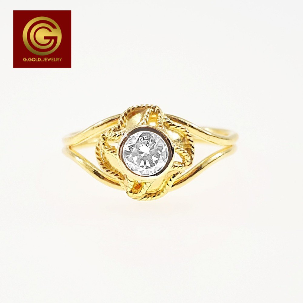 GGOLD แหวนทอง96.5%แท้ 1.0 กรัม ลาย00310 [G-00631]