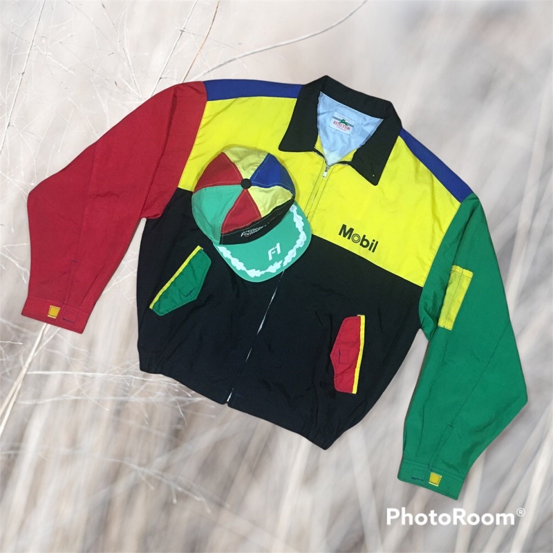 Benetton F1 เสื้อกับหมวก