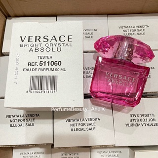 Versace bright crystal absolu 90ml. (EDP) กล่องเทส แท้100%