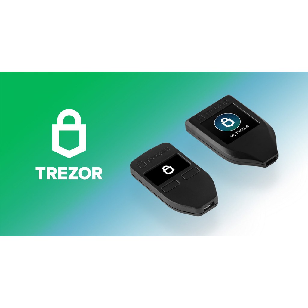 กระเป๋าสตางค์สุดเท่ Trezor One & Trezor Model T ของแท้ - นําเข้าจาก Trezor SatoshiLabs