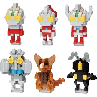 Direct from Japan Nanoblock Mini Nano Ultraman NBMC_05S 1BOX = 6 pieces, 6 types in total