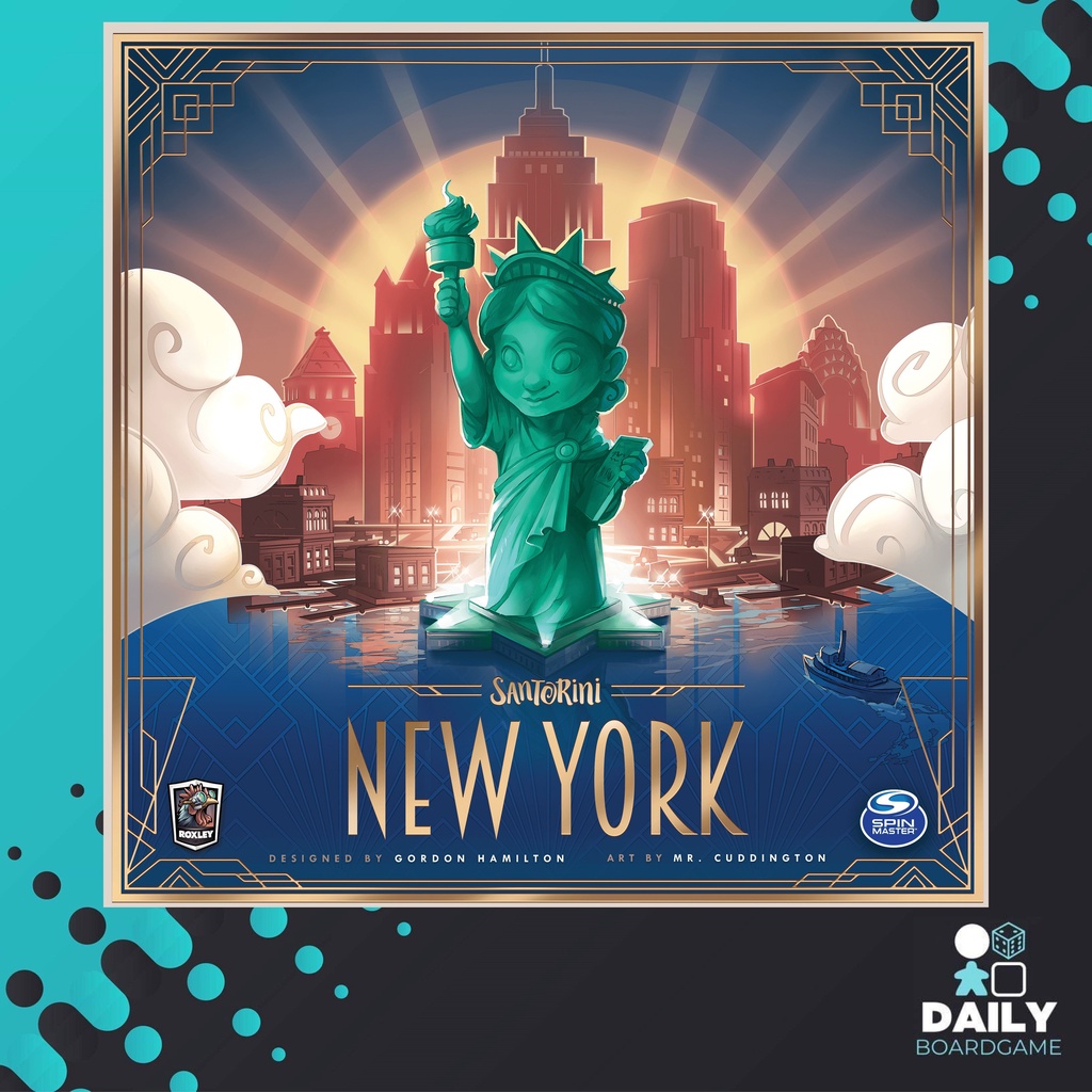 Santorini : New York [Boardgame]