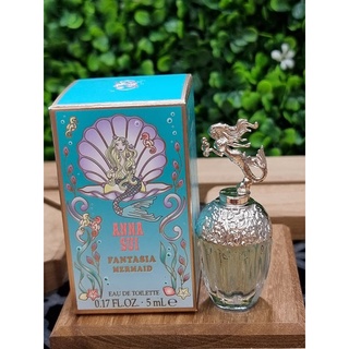 🔥🔥🔥แท้100% ทั้งสวยทั้งหอมANNA SUI น้ำหอม Fantasia Mermaid Eau De Toilette 5ml.❎เพียง320บาท