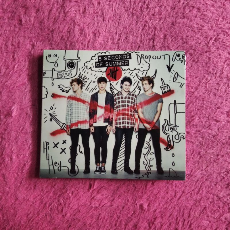 [DELUXE] ALBUM 5 SECONDS OF SUMMER 5SOS - SELF TITLED (PRELOVED) CD EP อย่างเป็นทางการนําเข้า YOUNGB