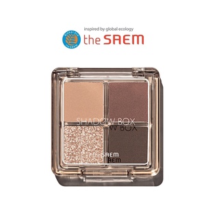 [THE SAEM] Saemmul Shadow Box 06 Tanned Stone 3.5g กล่องหินใส่เงาสุณ สินค้าเกาหลีแท้ๆส่งตรงจากเกาหลี