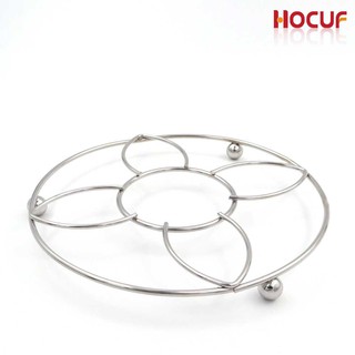 HOCUF ตะแกรงรองหม้อสเตนเลส 15 cm HCF-2092
