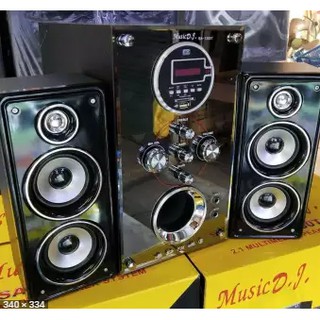 Music D.J. ลำโพงรุ่น SA-1200T +FM,USB ประกันศูนย์