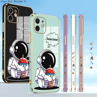 Realme 9 9i 8i 8 3 Pro Plus Pro+ 4G 5G เคสเรียวมี สำหรับ Case Cartoon Cute Airman TPU เคส เคสโทรศัพท์ เคสมือถือ