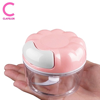 CLAFELOR-พร้อมส่ง เครื่องปั่นมินิ เครื่องบดกระเทียม บดเนื้อ แบบใช้มือดึง รุ่น ME-J4757