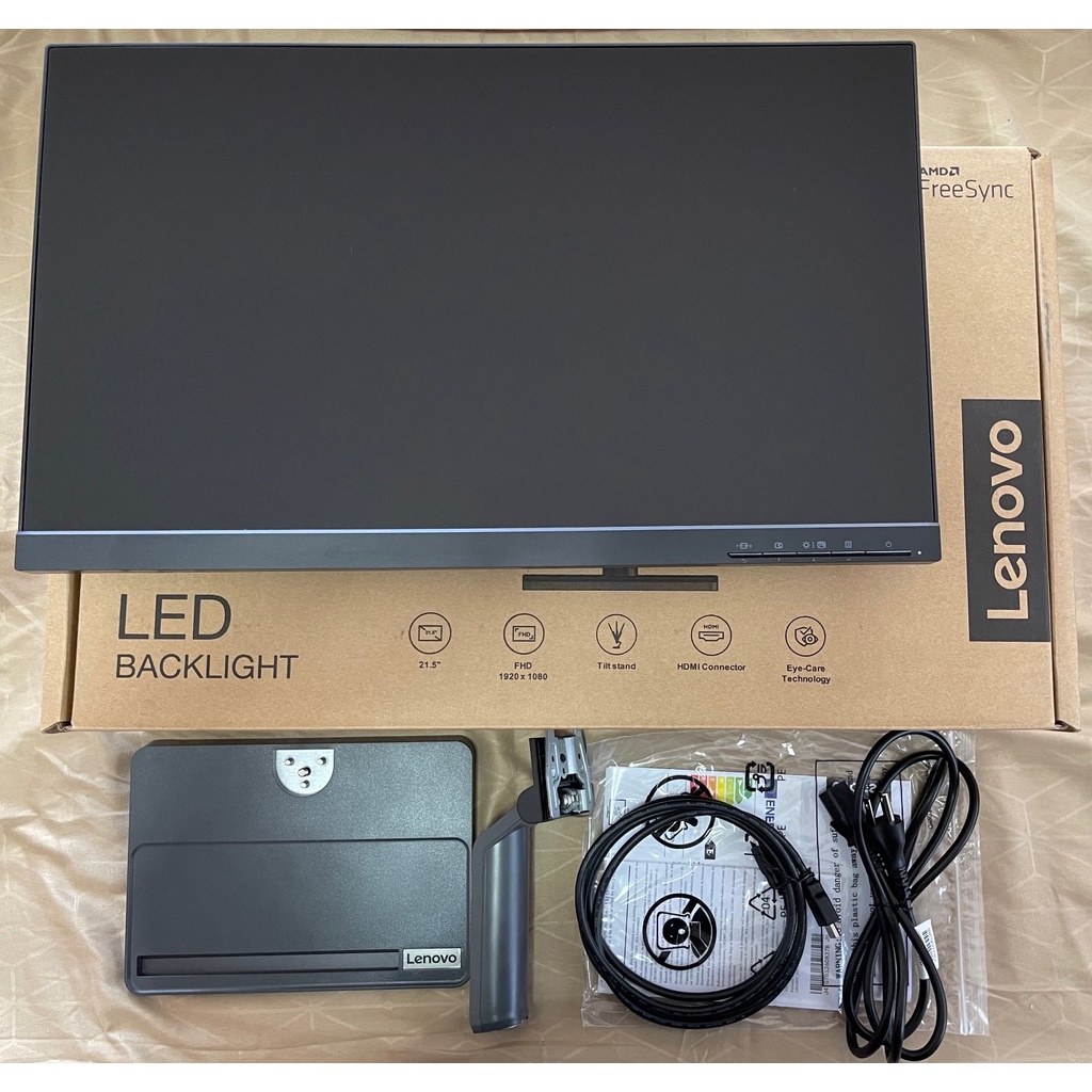 MONITOR LENOVO L22E-30 - 21.5" VA FHD 75Hz