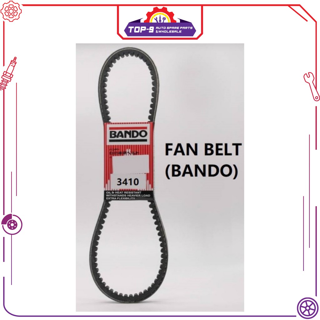 สายพานพัดลม Bando 4PK1060 สําหรับ Honda Accord SV4