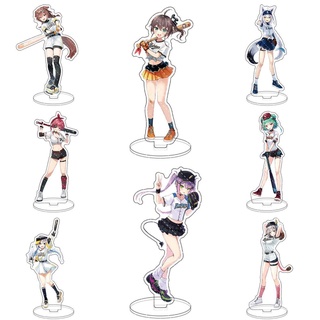 ฟิกเกอร์อะคริลิค Aqua Akai Shirakami Pekora Sakura Natsuiro Inugami สําหรับตกแต่งบ้าน