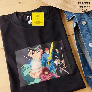 โกสต์ไฟท์เตอร์ YUYU HAKUSHO เสื้อเชิ้ต Unisex เสื้อยืดผู้หญิงผู้ชาย IzA