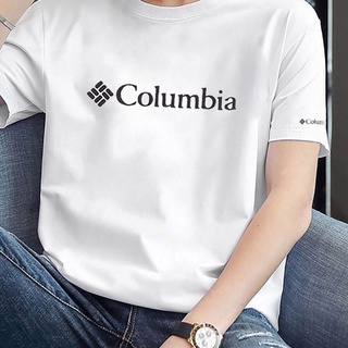 เสื้อยืดแขนสั้น พิมพ์ลาย Columbia Omi ระบายอากาศได้ดี เหมาะกับใส่ออกกําลังกายกลางแจ้ง แฟชั่นฤดูร้อน สําหรับผู้ชาย