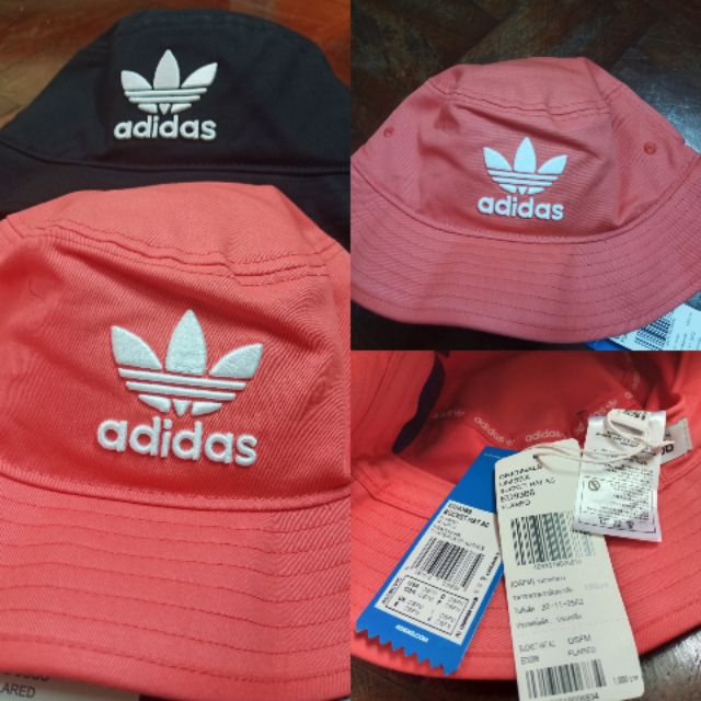 ADIDAS BUCKET HAT หมวกบักเก็ตสี ดำ,ชมพู [ของแท้100%]