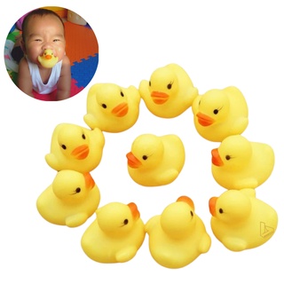 Brandtoys เป็ดยางเหลืองเล่นน้ำ 12 ตัว Rubberduck Animal เป็ดยางลอยน้ำ ทำจากวัสดุอย่างดี ปลอดภัย