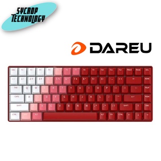 คีย์บอร์ด Dareu A84 Flaming Red Wireless Mechanical Keyboard (EN/TH)