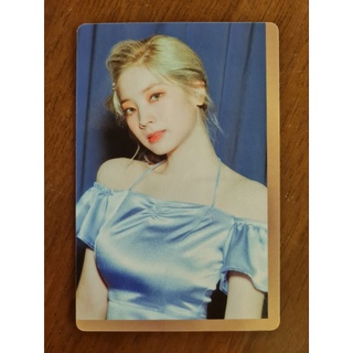 [แท้/พร้อมส่ง] โฟโต้การ์ด​ Photocard ดาฮยอน​ Dahyun TWICE Feel Special เวอร์น้ำเงิน