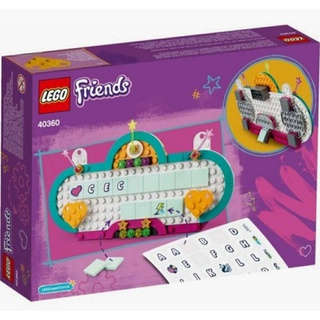 Lego 40360 : Friends name sign ของใหม่ ของแท้ พร้อมส่งค่ะ