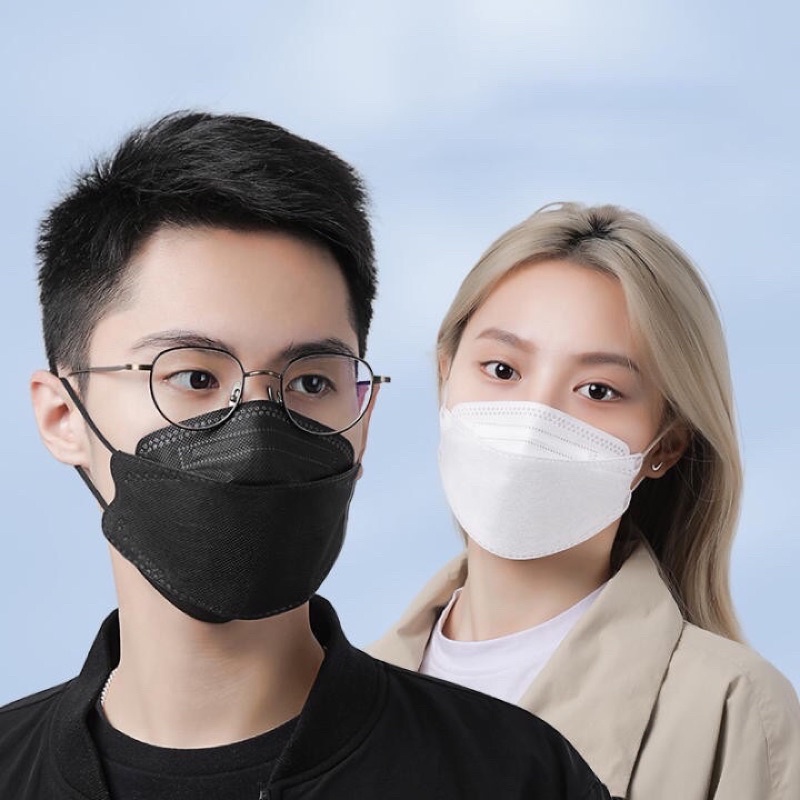 🔥พร้อมส่ง🔥 หน้ากากอนามัย KF94 Mask หน้ากากอนามัยทรงเกาหลี 1 ชิ้น หน้ากากอนามัยเกาหลี งานเกาหลีป้องกันไวรัส Pm2.5