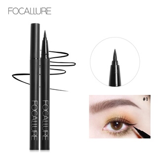 Focallure ปากกาอายไลเนอร์ เนื้อลิขวิด กันน้ํา ติดทนนาน 1028 36 ชั่วโมง สีดํา