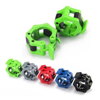 Fra Pair Lock Jaw Collars Olympic Barbells Muscle Clamp Bar Lockjaw 5noj ค ณภาพส ง