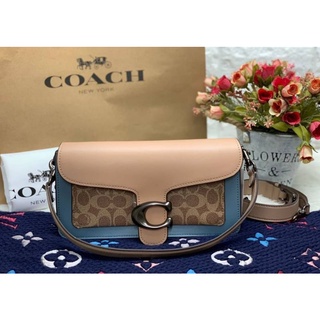 COACH TABBY SHOULDER BAG 26 IN BLOCKED SIGNATURE