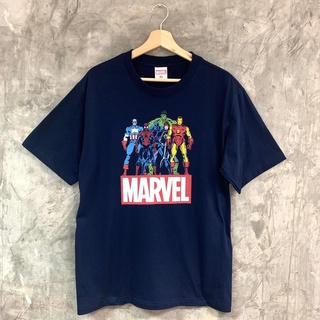 Power 7 Shop เสื้อยืดการ์ตูน ลาย มาร์เวล ลิขสิทธ์แท้ MARVEL COMICS  T-SHIRTS (MVX-002)S-5XL