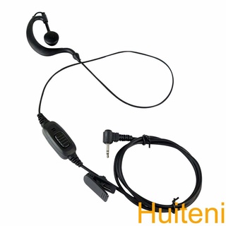 2 5mm Audio Interface Earpiece Walkie Talkie Headset PTT Mic Replacement for HYT/Motorola Radio【Huiteni】