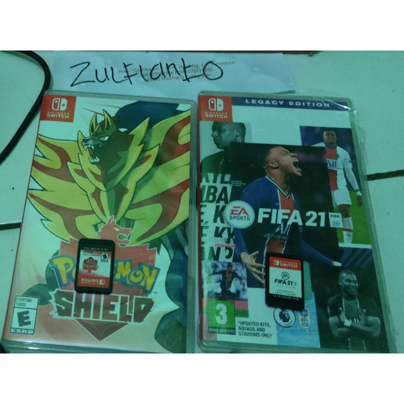 Fifa 21 และ Pokemon Shield Nintendo Switch