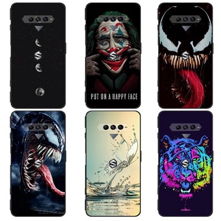 เคส เสี่ยวมี่ Xiaomi Black Shark 4 4S Shark 5 Shark5 Pro Case การ์ตูน Venom Soft TPU เคสซิลิโคน โทรศัพท์มือถือ เคส