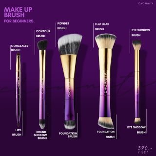 Chomnita Make Up Brush เซ็ต 5 ชิ้น 10 หัว