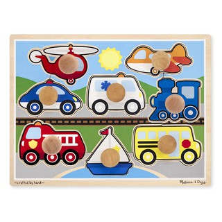 Vehicles Jumbo Knob Puzzle