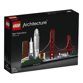 Lego 21043 น้ํายาสถาปัตยกรรมซาน Francisco