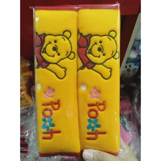 ‼️พร้อมส่ง‼️ที่หุ้มเบลล์ หุ้มเข็มขัดนิรภัยในรถยนต์ลานหมีพูห์ pooh