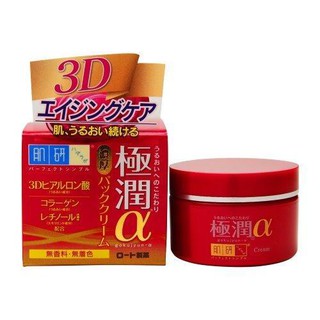 Hada Labo Gokujyun Retinol Lifting &amp; Firming Cream 3D ฮาดะ ลาโบะ ครีมลดริ้วรอย ยกกระชับ กระปุกสีแดง 50ml.