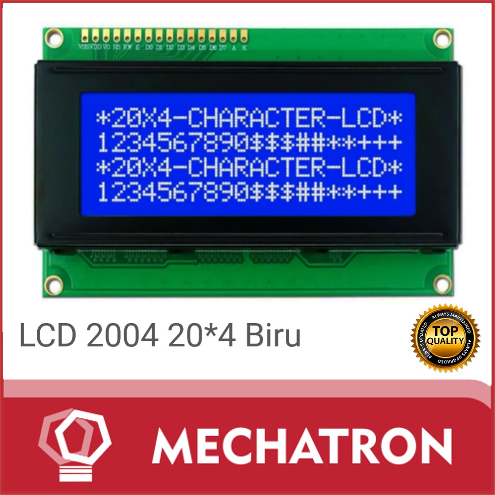 HIJAU LCD2004 20X4 LCD 2004A LCD 2004 โมดูล LCD 5V ไฟแบ็คไลท์สีเขียวสีน้ําเงิน