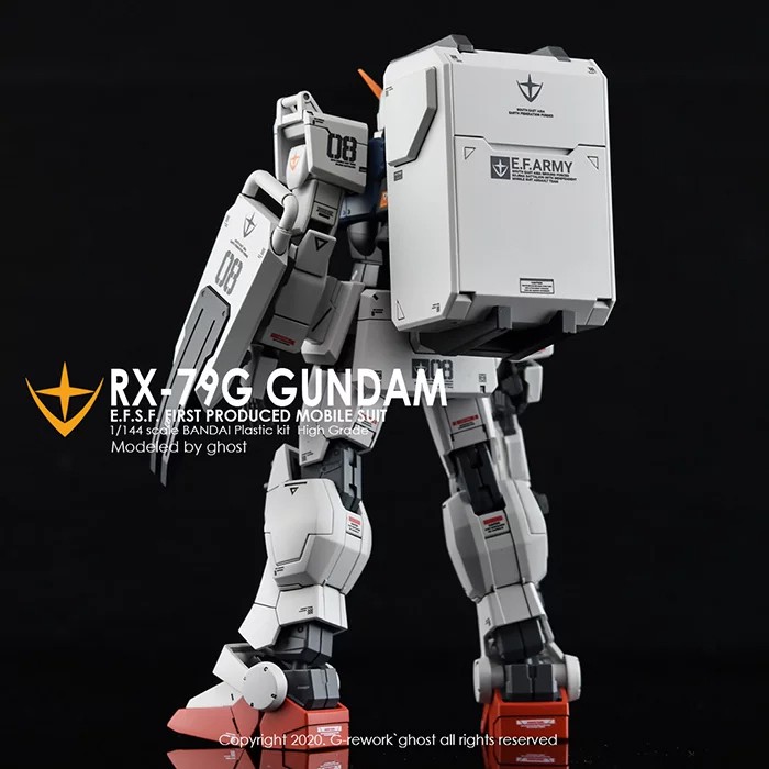 ดีคอลน้ำ [GHOST] HG08 s HG 1/144 RX 79 [G] EZ8 GUNDAM EZ8 WATER SLIDE DECAL ราคา ถูกที่สุด ดีลบีเคเค แกลเลอรีภาพที่ 8