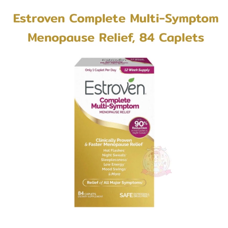 Estroven® Complete Multi Symptom Menopause Relief ขนาด 84เม็ด Shopee Thailand 3241