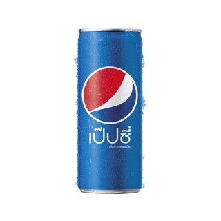 Pepsi เป๊ปซี่ น้ำอัดลม แบบกระป๋อง ขนาด 245 มล. (เลือกรสได้ ...