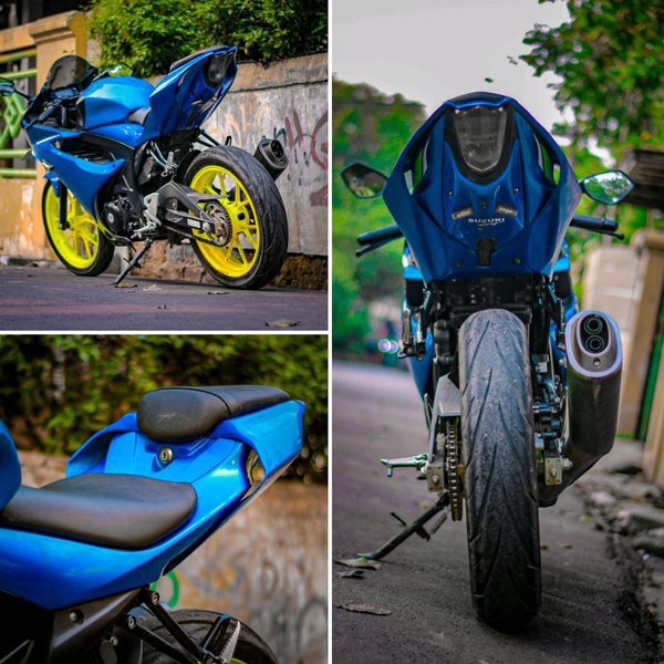 ฝาครอบตัวถัง GSX150R ด้านหลัง GSX 150R FENDER GSX 150R ฝาครอบร่างกาย SUZUKI GSX150R ฝาครอบร่างกาย