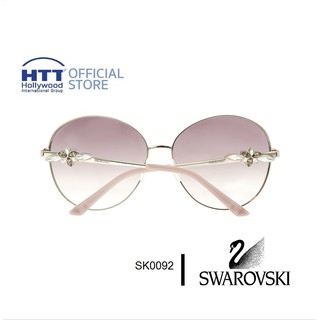 Swarovski แว่นตารุ่น SK0092 กรอบแว่นตา สวารอฟสกี้ แว่นตาประดับด้วยเพชรคริสตัลของ SWAROVSKI ดีไซน์อิตาลี