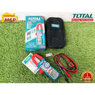 Total โททอล ดิจิตอล แคลมป์มิเตอร์  TMT-46003 วัดแรงดันกระเเสไฟฟ้า Digital Clamp Meter