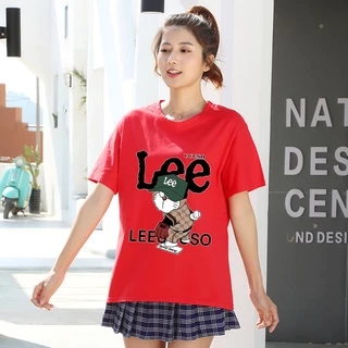 BK-486-SHORT เสื้อยืดแขนสั้นพร้อมส่ง 7สี ลายการ์ตูน ขายดีตามเทรนต์ ลายน่ารัก สีสันสดใส่น่ารัก ใส่ได้ทั้งหญิงและชาย