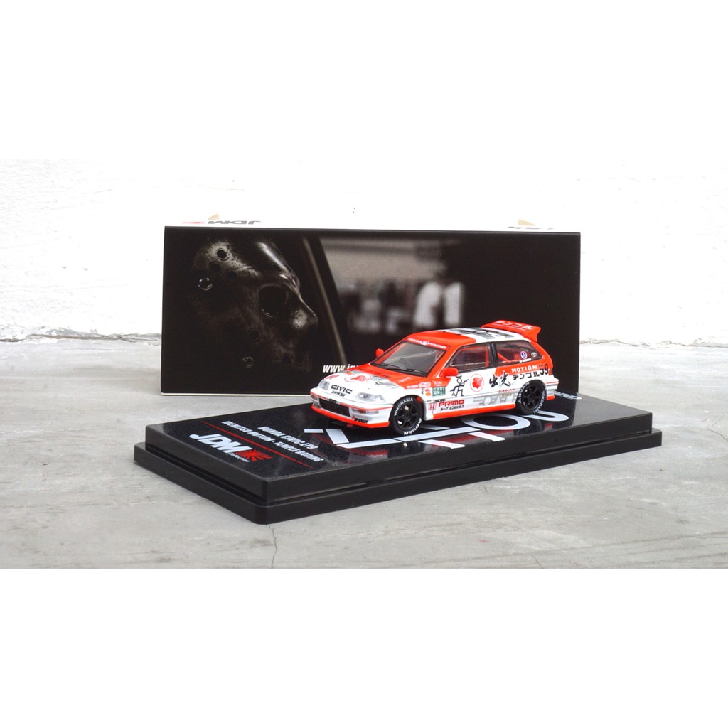 Inno 1 / 64 Honda Civic No Good Racing โมเดลรถตํารวจของเล่นสําหรับเด็ก ...