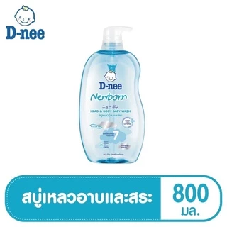 D-Nee ดีนี่ สบู่เหลวอาบและสระ สำหรับเด็ก ขนาด 750 มล.(1 ขวด)
