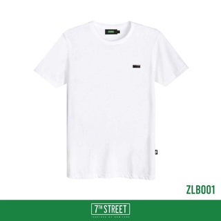 เสื้อยืดแขนสั้นผู้ชาย 7th Street  รุ่น NEW Zign Logo Black