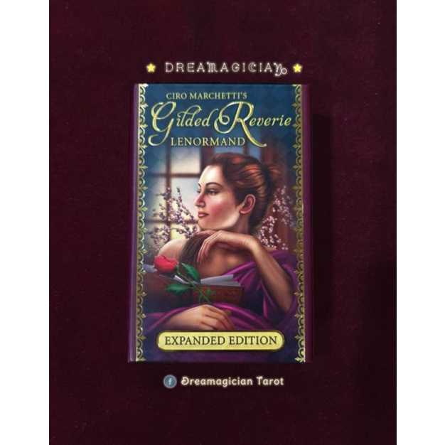 Gilded Riverie Lenormand ไพ่เลอนอร์มองด์ขอบทองหรูหรา ไพ่แท้ลดราคา ไพ่ยิปซี ไพ่ทาโร่ต์ ไพ่ออราเคิล Tarot Oracle Lenormand