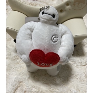 Baymax Keychain พวงกุญแจเบย์แม็กถือหัวใจ ป้ายห้อย